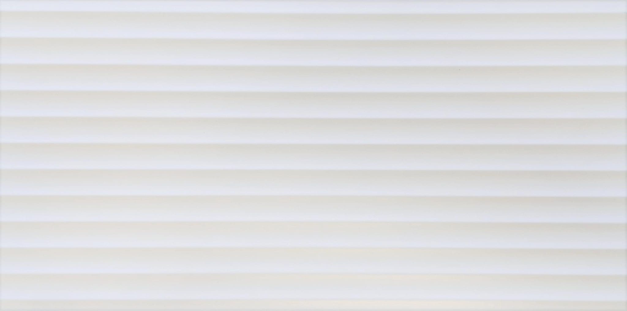 Fluted Matt White
