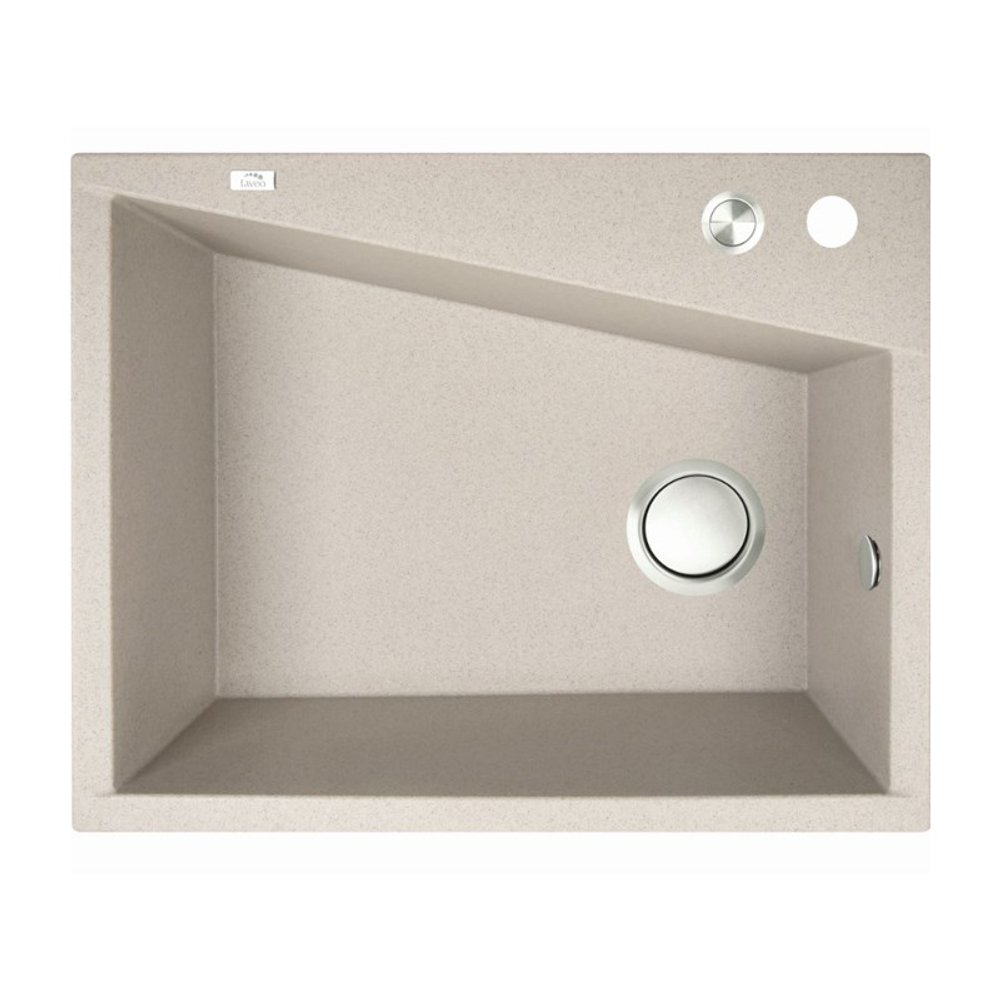 Laveo Granite Single Bowl Kitchen Sink 480x600x227mm