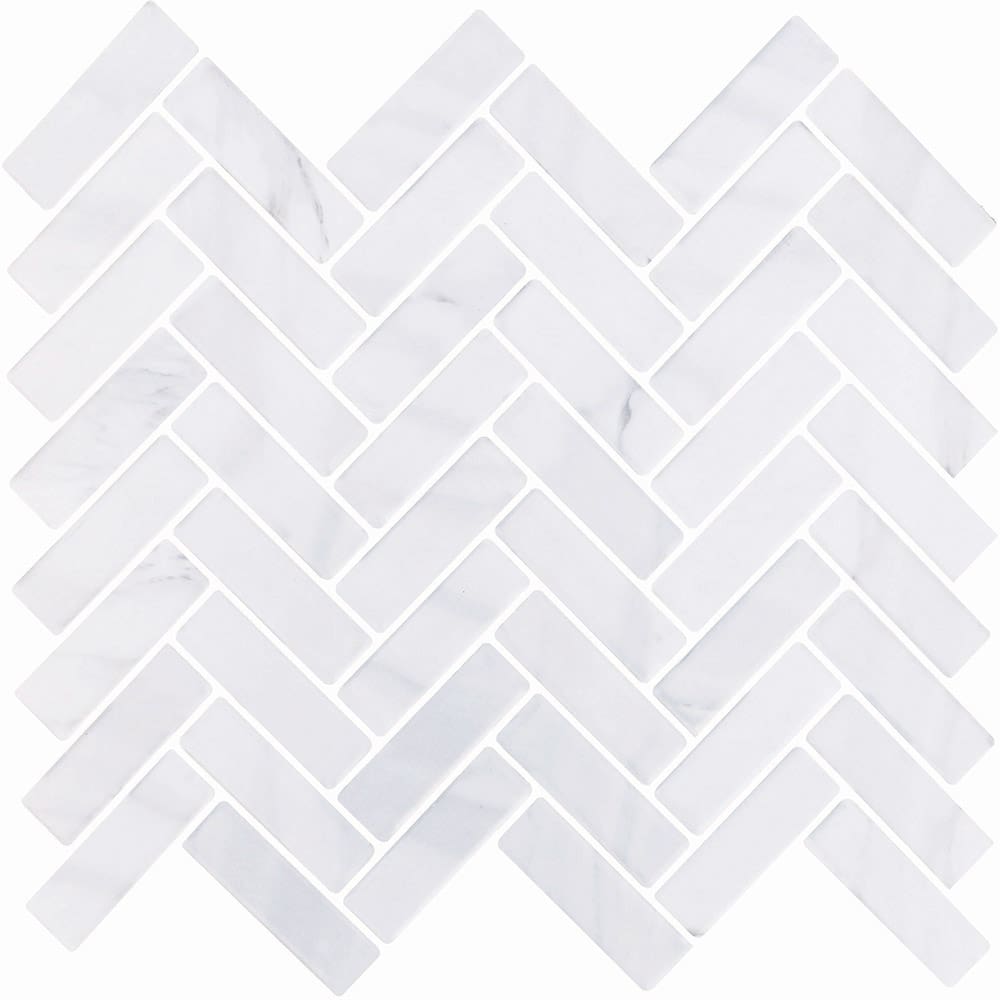 Carrara Herringbone