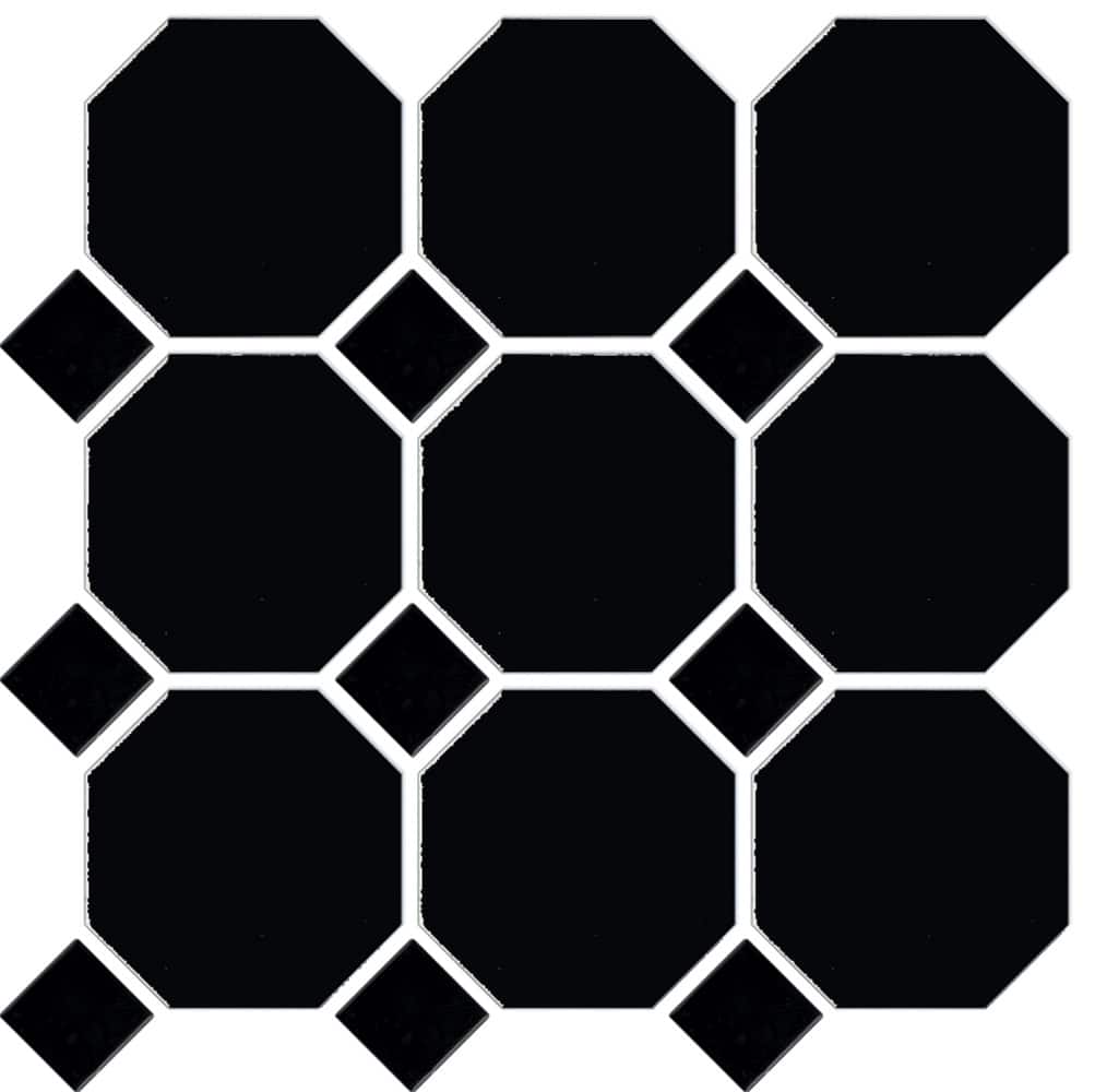 Black Octagonal