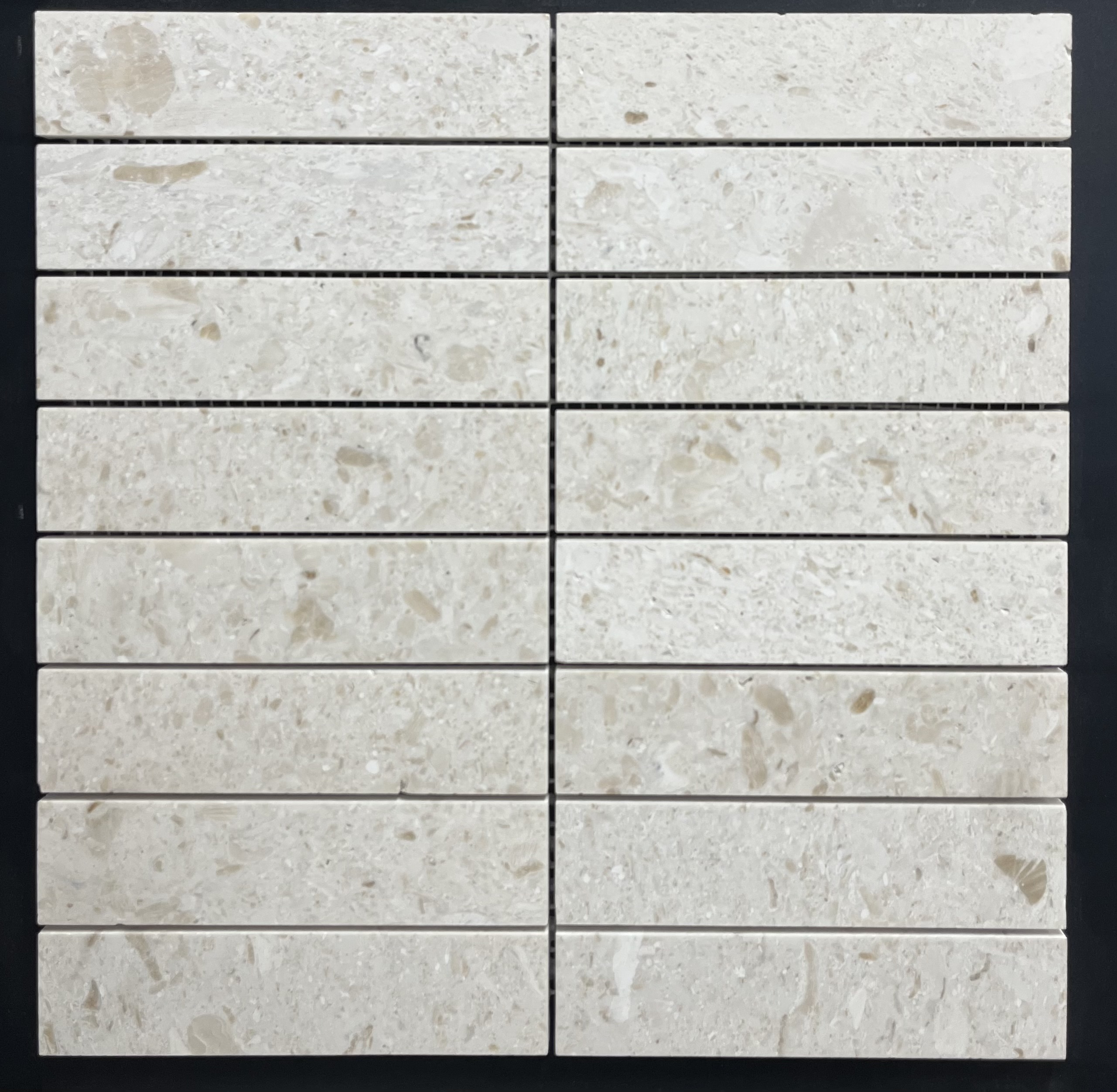 Bellavista TR07 Limestone Kit Kat 29.8×30.2cm sheet