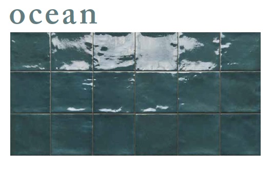 Rondine Marrakech Ocean Gloss 10x10cm