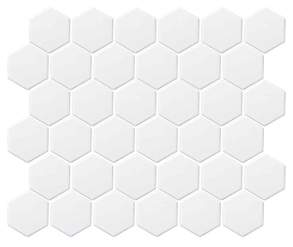 White 51mm hex