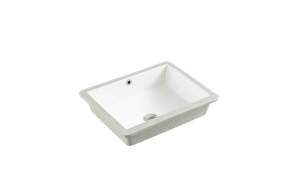 Nue 49 High Gloss White Undercounter Basin