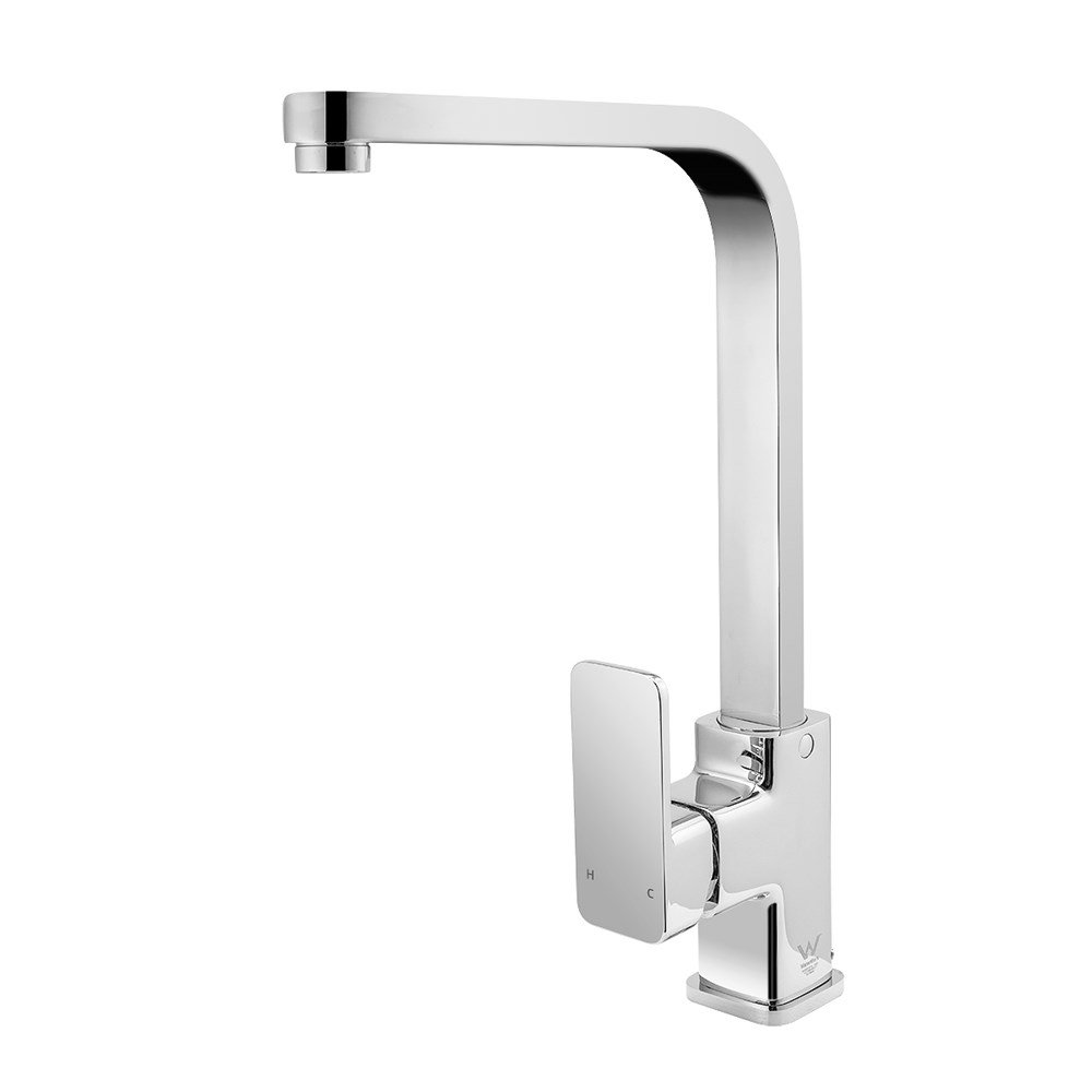 360° Square Swivel Kitchen Mixer