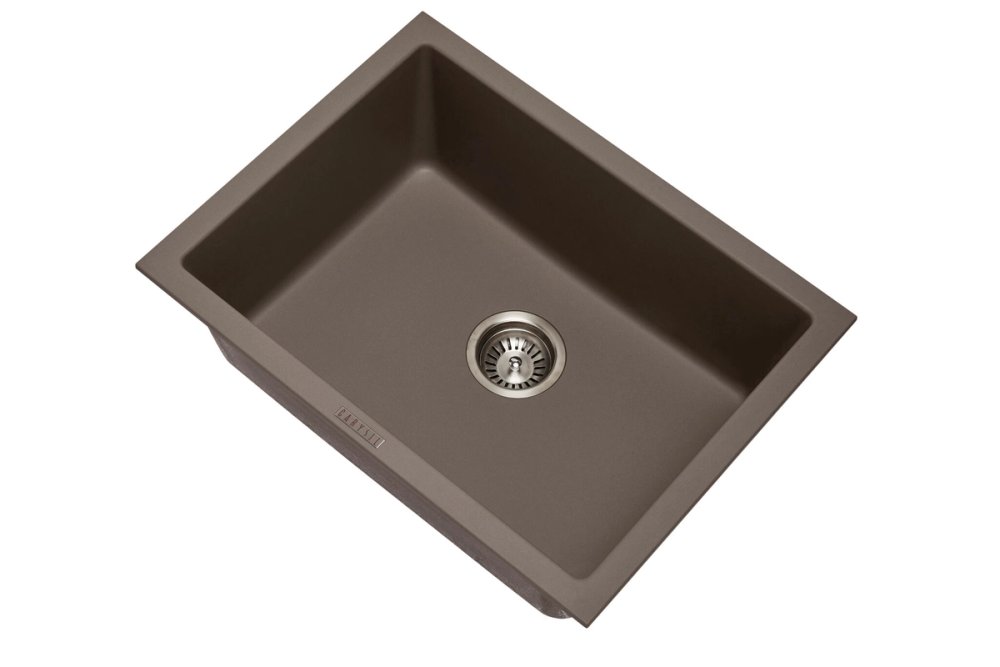 Carysil Big Bowl Granite Kitchen Sink (Top/Flush/Undermount) 610*457*205mm