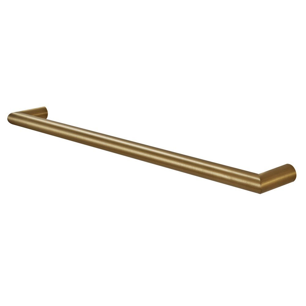 Round Horizontal Electric Heated Towel Rail Single Bar