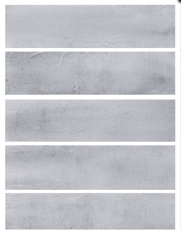 Quintessenza Fuoricitta Grigio Chiaro (Light Grey) 7x28cm