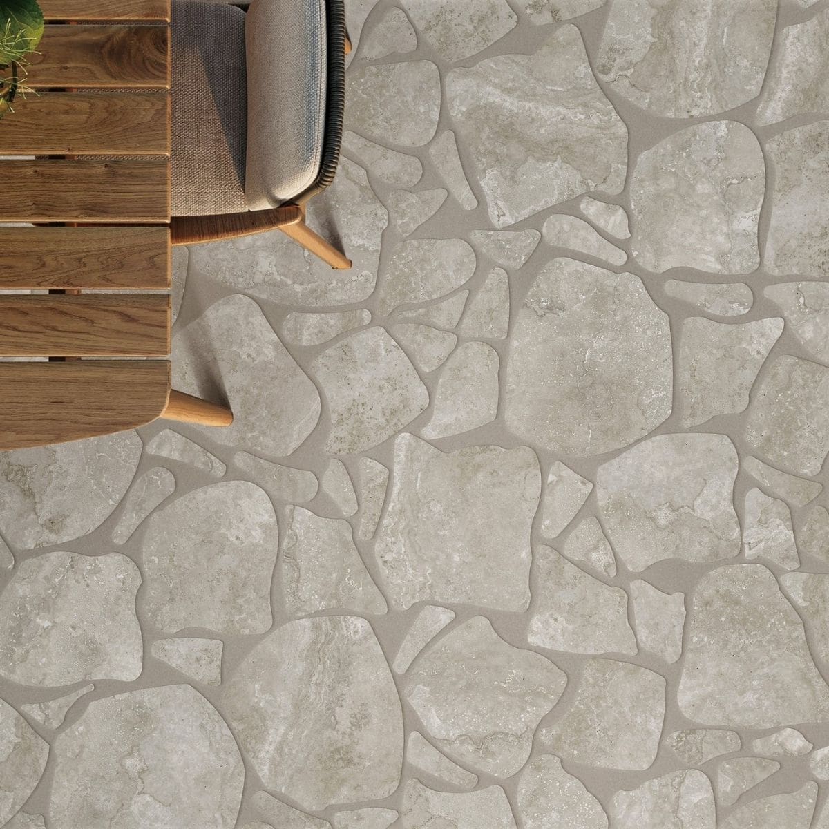 Norcia Grey Crazy Pave