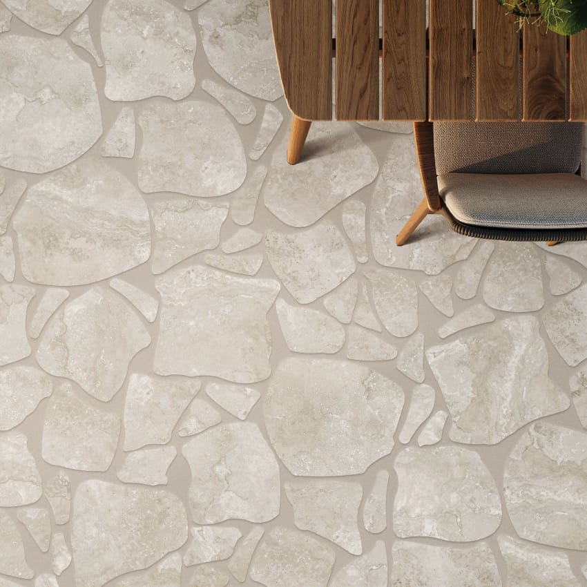 Norcia Silver Crazy Pave