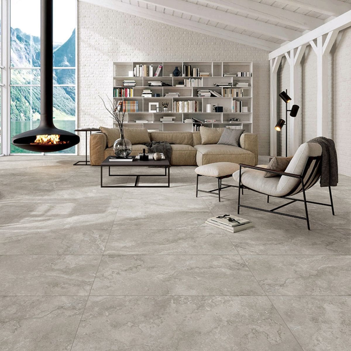 Norcia Grey Travertine 20mm