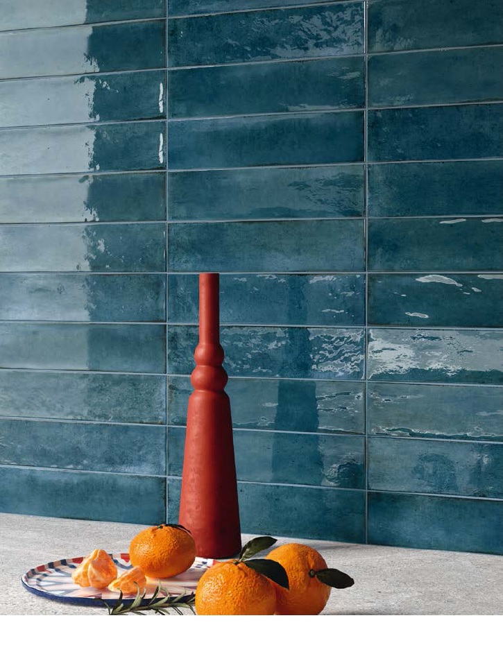 Novabell Fusion Gloss Blue Brick 6x25cm
