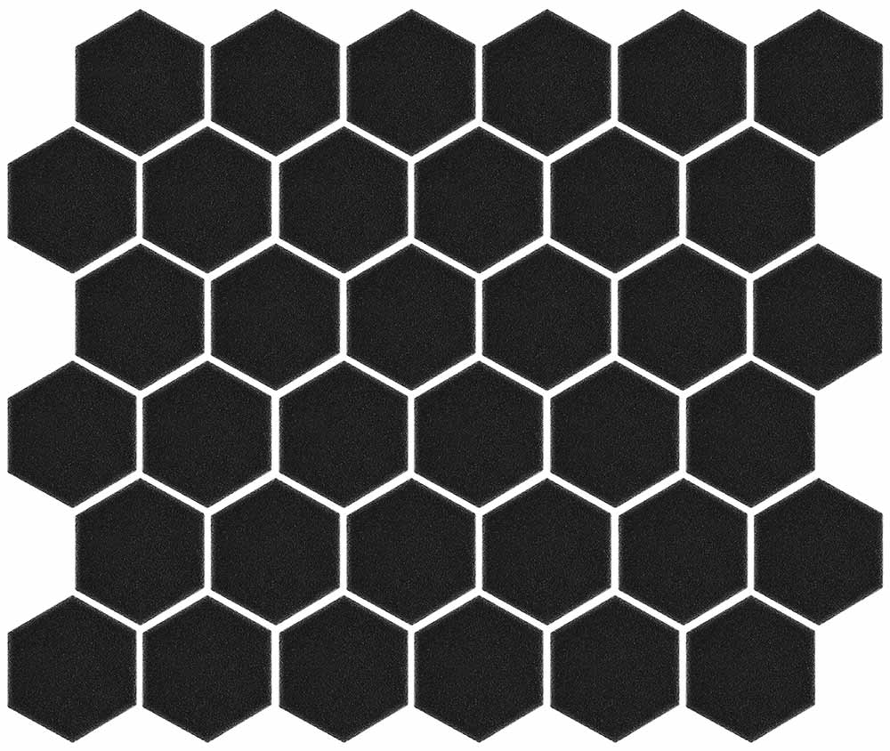 Black 51mm hex