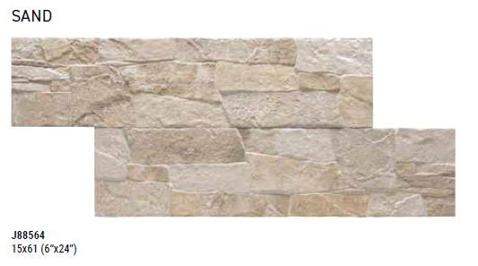 Rondine Lyon Sand 3D 15x61cm