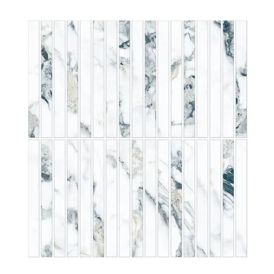 Kaolin Ice Jade 2.0 Mosaic-Stix KitKat 30x30 SilkTec®