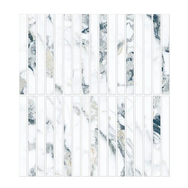 Kaolin Ice Jade 2.0 Mosaic-Stix KitKat 30x30 SilkTec®