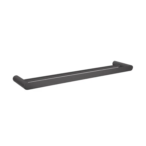 Esperia Double Towel Rail 600mm Gun Metal Grey