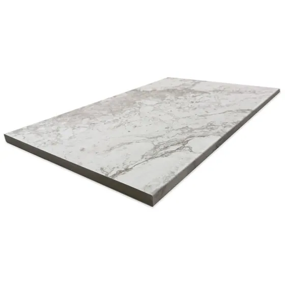 Dreamy White 40X60 20mm Bullnose-Pencil Edge