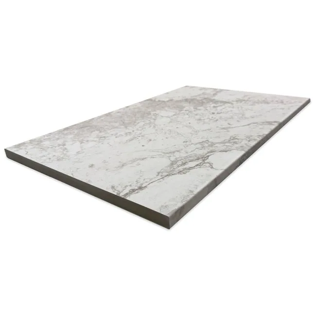 Dreamy White 40X60 20mm Bullnose-Pencil Edge