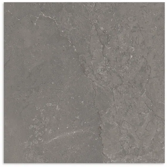 Time Stone Dark Grey Lapatto Tile 600×600 S35