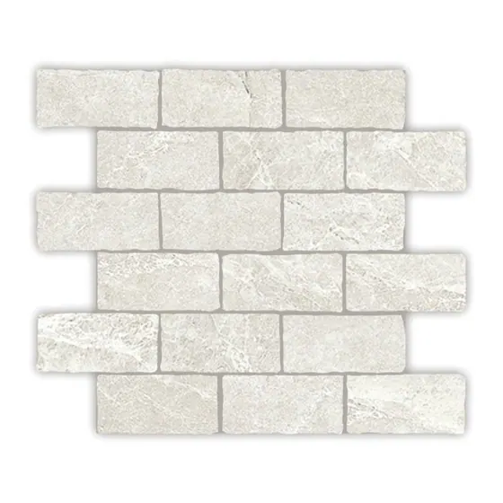 Capri® Salt 29.9X30.05 Mosaic Tumbled Edge