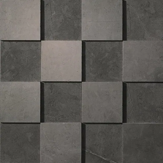 Marvel Grey 3D Mosaic 30x30