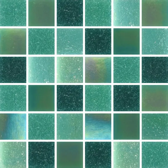 PEARL JADE GREEN GLASS 20X20 S21