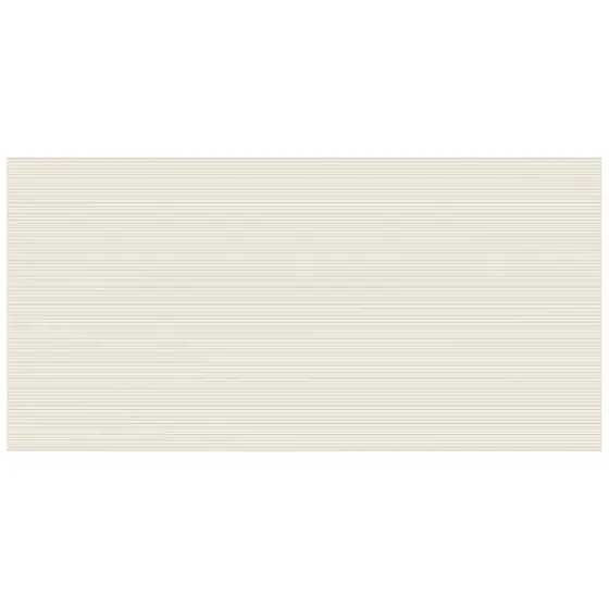 MINIMAL 3D Ribbed Vanilla 60x120 Honed