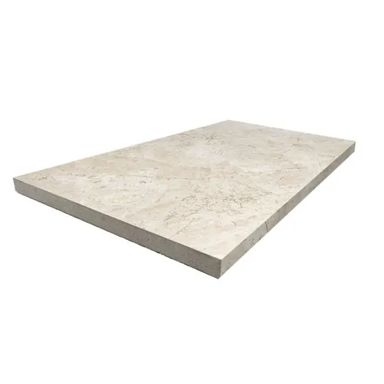 TundraExtra Marfil 40x60 20mm Bullnose- Pencil Edge