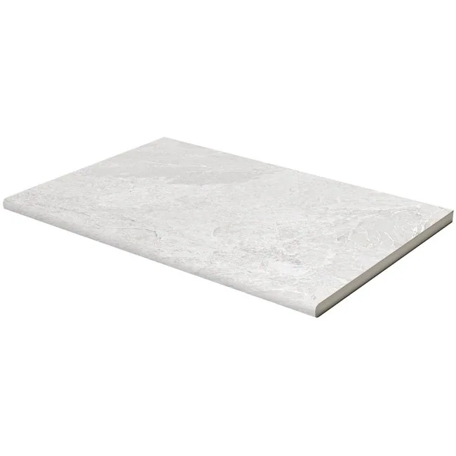 Rhythm White 40x60 Bullnose-Round Edge