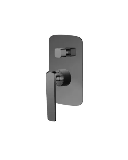 Esperia Wall Mixer with Diverter Gun Metal Grey
