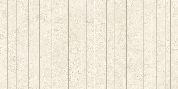 MarvelTravertine White Cross chisselled Urban Grid 29.5x60