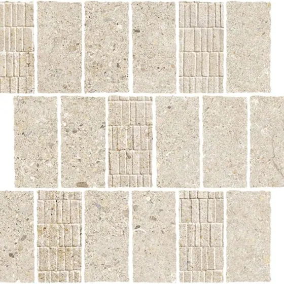 Amalfi Crema Mosaic 30x30