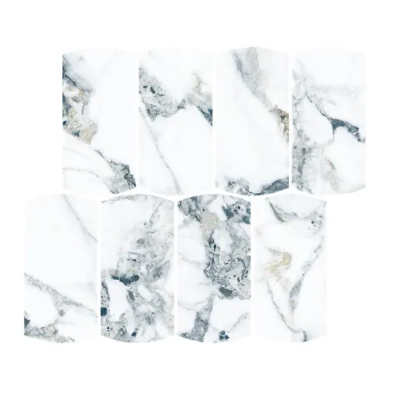 Kaolin Ice Jade 2.0 Mosaic-Arco 33.8x30 SilkTec®