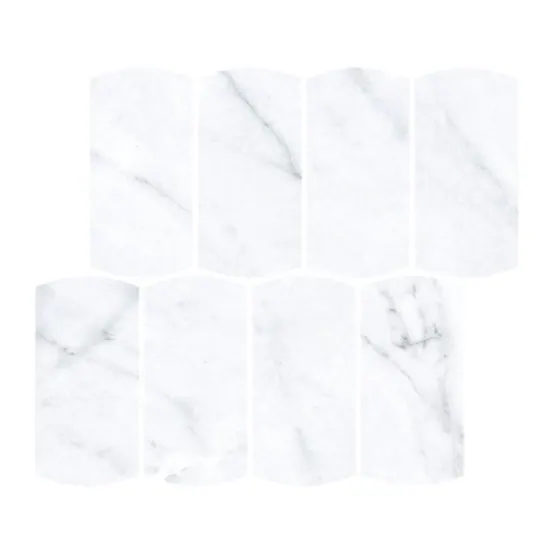 Kaolin Giselle 2.0 Mosaic-Arco 33.8x30 SilkTec®