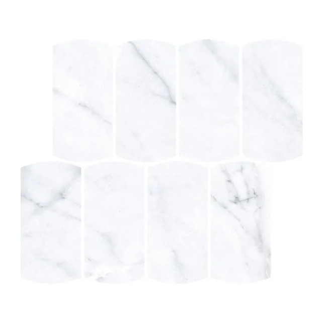 Kaolin Giselle 2.0 Mosaic-Arco 33.8x30 SilkTec®