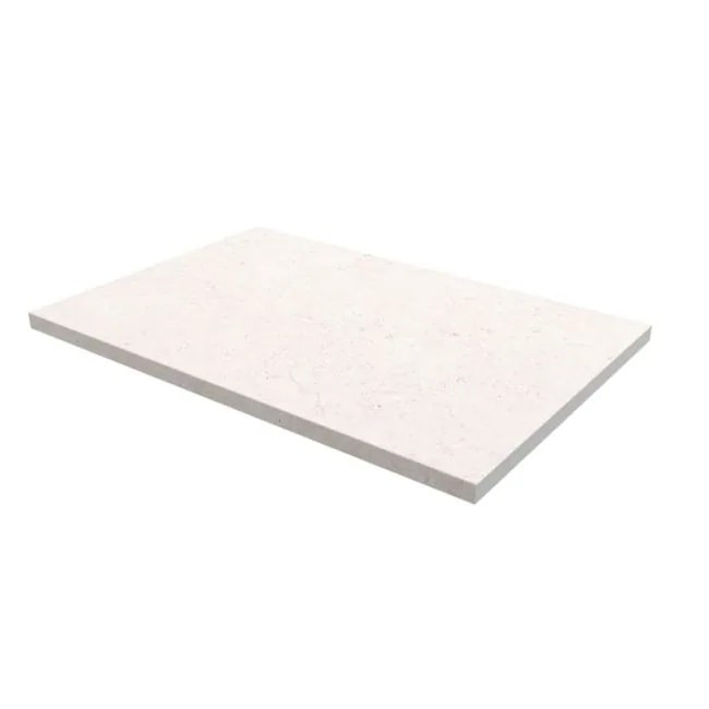 Amalfi Bianco 40X60 20mm Bullnose-Pencil Edge