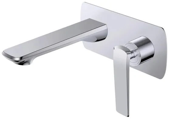 Esperia Chrome Wall Mixer With spout