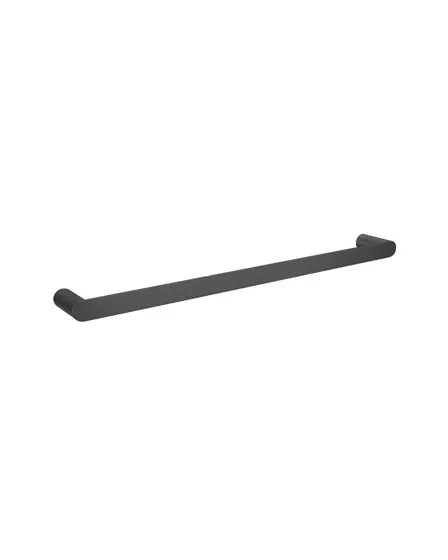 Esperia Single Towel Rail 800mm Gun Metal Grey