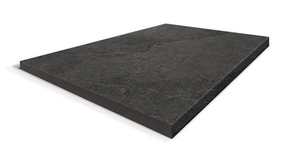 ENZO Coal 40X60 20mm Bullnose-Pencil Edge