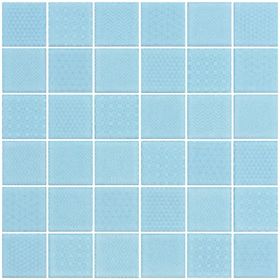 CELADON AQUA MOSAIC 47X47 S21