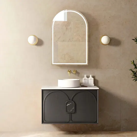 LAGUNA BLACK AMERICAN OAK 900X460 VANITY