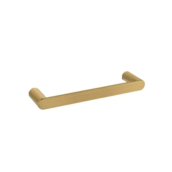 Esperia Hand Towel Rail 300mm Brushed Yellow Gold