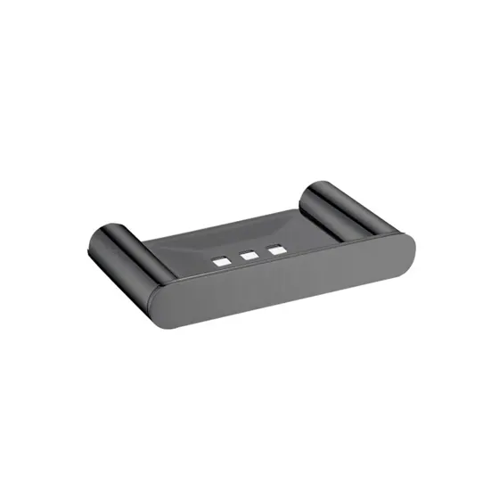 Esperia Soap Dish Gun Metal Grey