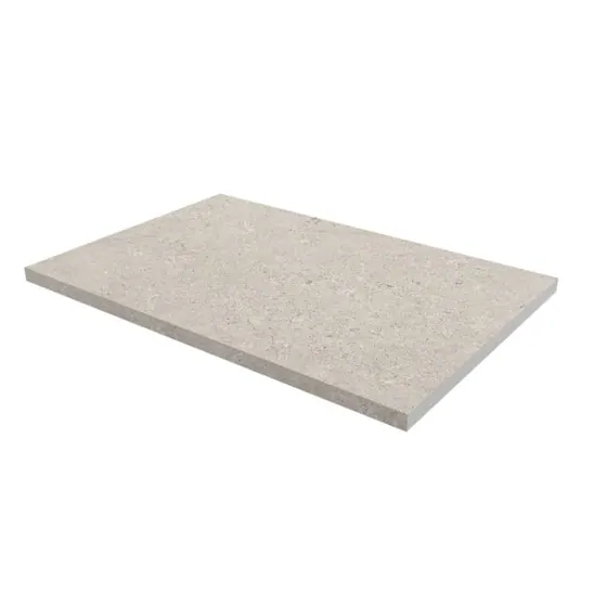 Amalfi Argento 40X60 20mm Bullnose-Pencil Edge